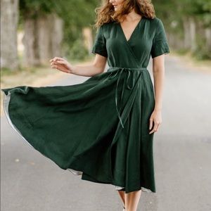 Wrap Dress, Short Sleeve, Iconic